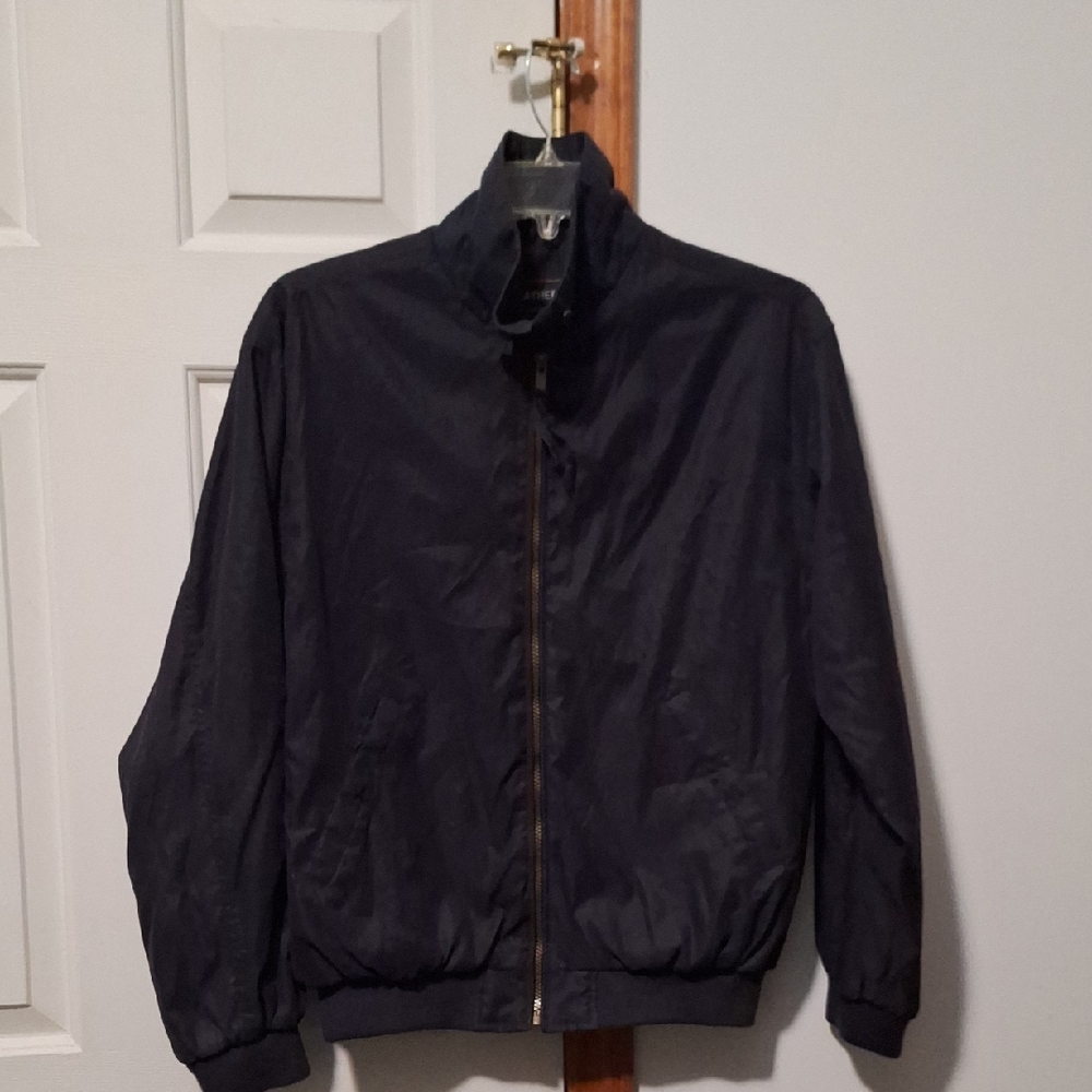 Classic Black Windbreaker for Men